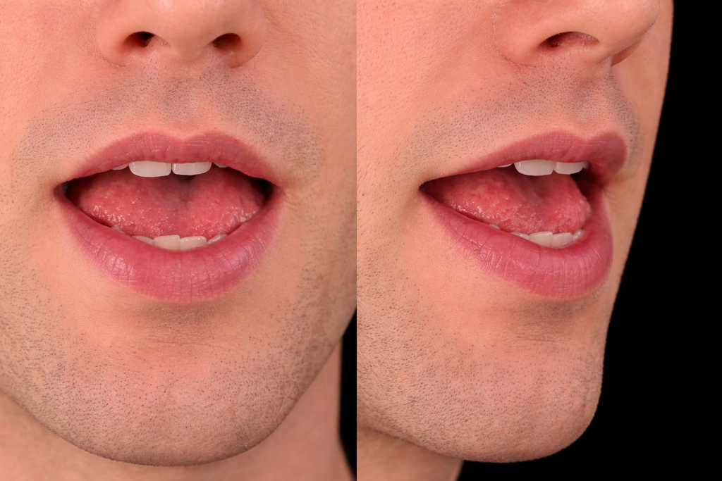 Mouth position for /ɛ/ in net